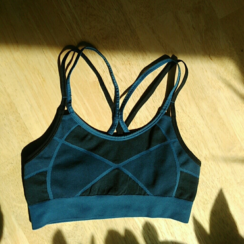 Blue Champion Bra Top!